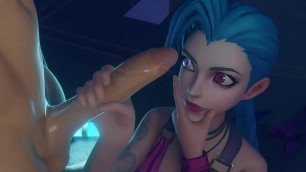 Jinx with Big Booty Riding on Cock