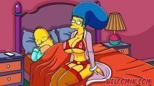 Margy's Revenge&excl; Cheated on her husband with several men&excl; The Simptoons Simpsons