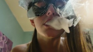 Pretty Girl Smoke for you Bastard (smoke Fetish Dirty Talk)