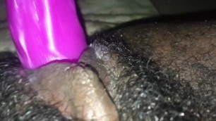 Ebony Teen Milky Pussy