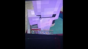 Man Gets Sucked in Minecraft