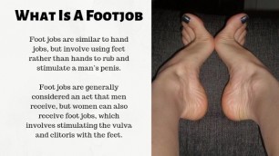 Everything you need to know about Footjob