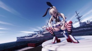 MMD Shimakaze Live Fire Drill Pleasure