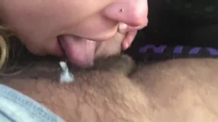 Blonde Teen Blowjob on Flixbus