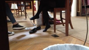 Candid Library Nylon Feet 03