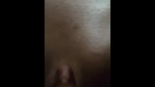 White Tight Wet Pussy with Dick in it
