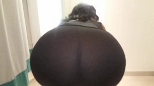 Fat Booty in Leggings(same Chick from Previous Video)