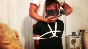 Guy is Effectively Silenced with Multi Layered Gag