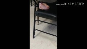 Candid co Worker's Feet Compilation