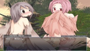 Monster Girl Quest- Twin Harpy Sisterly Love Uncensored!