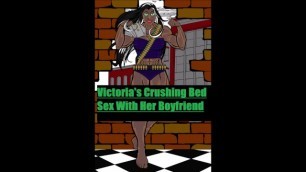 Victoria's Crushing Bed Sex with her Boyfriend (FMG/Sex/Audio)