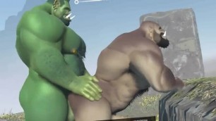 Celik the Orc Gets Fucked thoroughly (www.patreon.com/bonfire/)