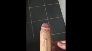 Hung Guy Massage his Dick