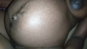 Creamy Pregnant Ebony Ride