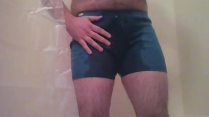 Long Desperate Piss in my Boxers