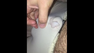 Rubbing and Cumming in Silky Underwear