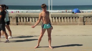 Dancing Boy on the Beach