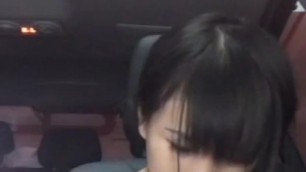 The ever-changing goddess Meixin sprayed with cum in an underground parking lot