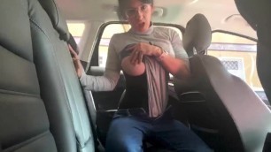 Car Boobs and Pussy Flash 3