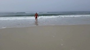 Fire Island slow motion beach walk