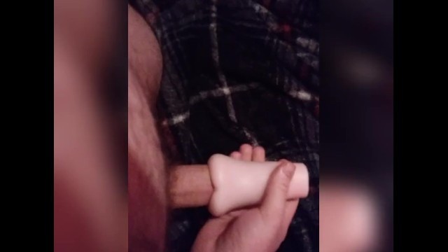 Guy can't last in Cheap Masturbation Toy