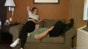 New Model ASS SMOTHERING in Yoga Pants Featuring Princess Natalie {4k} (PREVIEW)
