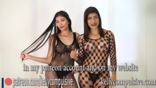 Sexy Transparent Mesh Video with Jennifer | Kelly Compulsive