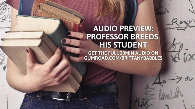 Audio Preview: Professor Breeds His Student
