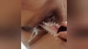 SOLO PINAY MAKING CREAMPIE BEFORE TAKING a SHOWER
